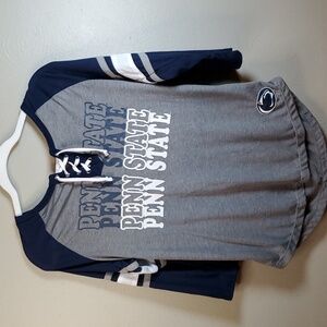 Colosseum women's PENN STATE qtr length sleeve shirt. Size medium